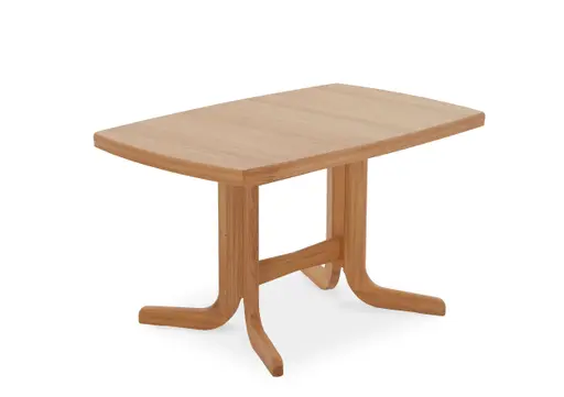 Esstisch - ausziehbar, LB. ca. 135x85cm, Eiche teilmassiv