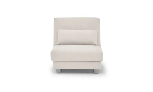 Funktionssessel EASY Optik A - 1-Sitzer, 80 cm inkl. Schlaffunktion, Stoff, Beige