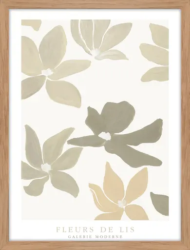 Digitaldruck - BHT ca. 30x40x2 cm, Hellbeige