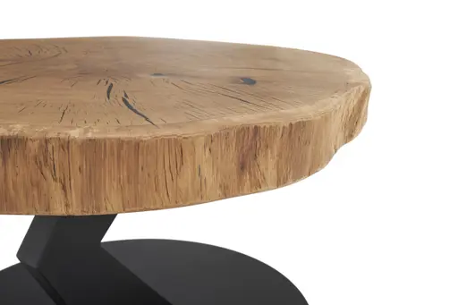 Couchtisch - LBH ca. 75x75x45 cm, Eiche massiv