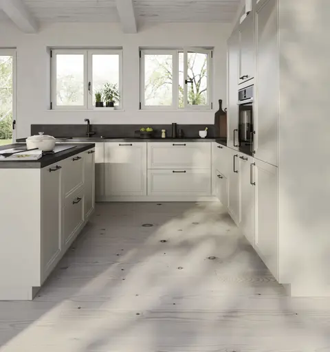 Inselküche 55.240 CO 1 524, Kieselgrau