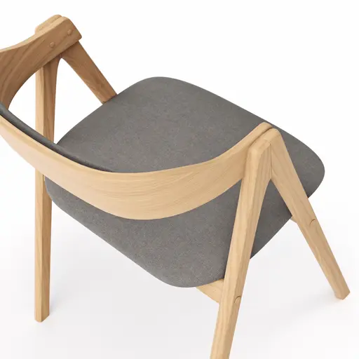 Armlehnstuhl Edge - Buche massiv, Natur