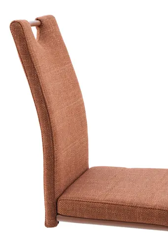 Freischwinger - Stoff, Kupfer