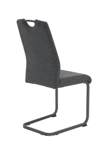 Freischwinger - Stoff, Anthrazit