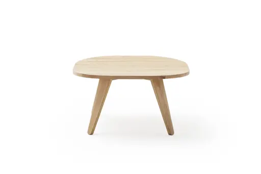 Couchtisch Signe - BHL ca. 80x38x80 cm, Asteiche massiv, Geölt