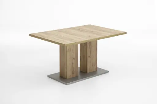 Esstisch - ausziehbar, LB 120x80cm, Eiche Dekor