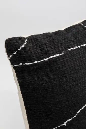 Deko-Kissen - LB ca. 45x45 cm, Schwarz