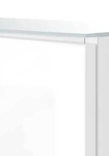 Schuhschrank - B ca. 80 cm, Weiß