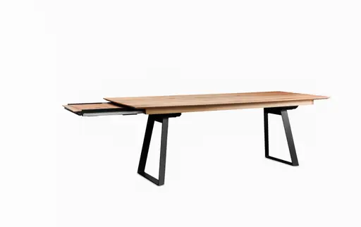 Esstisch - ausziehbar, LB ca. 180x90 cm, Eiche natur