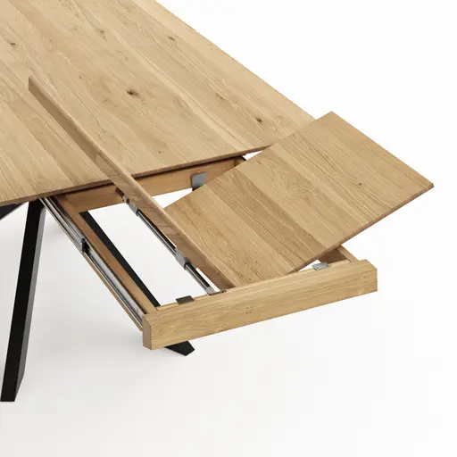 Esstisch Talara Lola - ausziehbar, LB ca. 200x100cm, Wildeiche Bianco