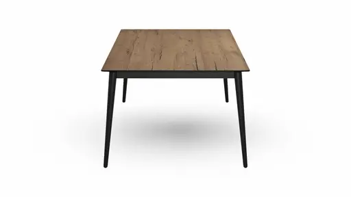 Esstisch Saltino - LB ca. 200x100 cm, Eiche Furnier vintage