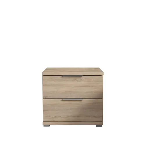 Nachtkommode- Sandeiche Dekor