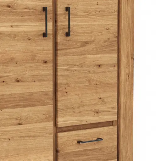 Highboard Farmingdale - Eiche massiv, natur geölt