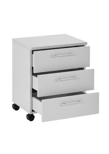 Rollcontainer - B ca. 40 cm, Lichtgrau