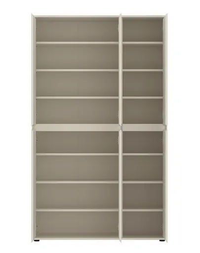 Schuhschrank - B ca. 111,5 cm, Kaschmir