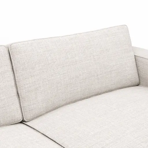 Sofa Lilaia - 1,5-Sitzer XL Tief mit 1,5-Sitzer XL, Stoff, Kaschmir
