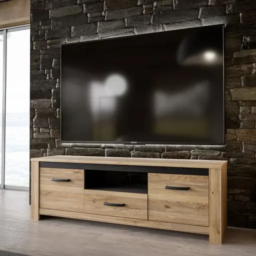 TV-Board FARES- Eiche Dekor