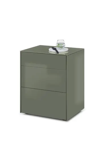 Kommode - B ca. 52 cm, Olivgrün