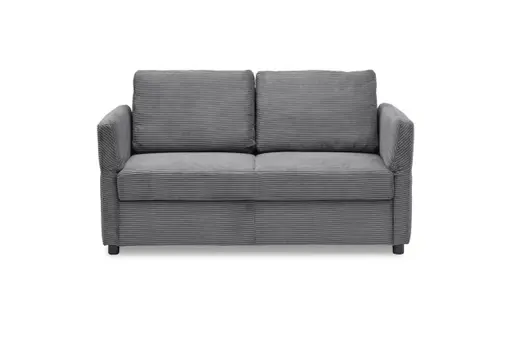 Sofa PRO FLEXX - 2-Sitzer, Stoff, Grau