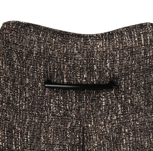 Barhocker MATTEA - drehbar, höhenverstellbar, Stoff, Dunkelbraun