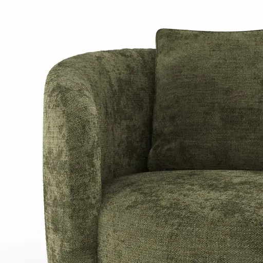 Drehsessel Valdis - Stoff, Oliv