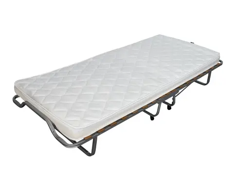 Komfortklappbett - Liegefläche ca. 90x205 cm, Weiß, Anthrazit