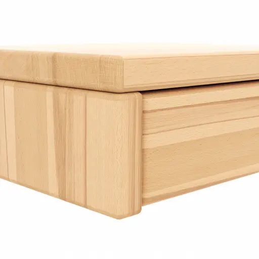 Nachttisch 1660 - Kernbuche massiv, geölt