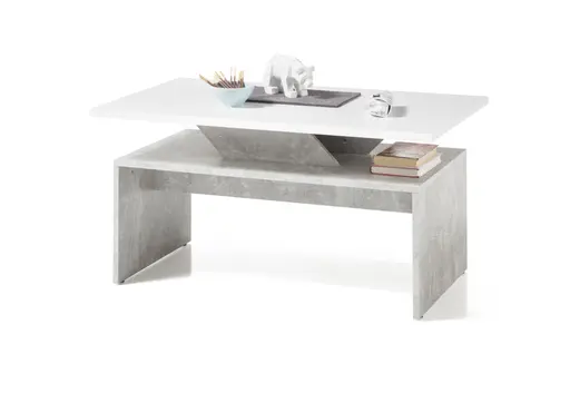 Couchtisch - LB ca. 100x60 cm, weiß