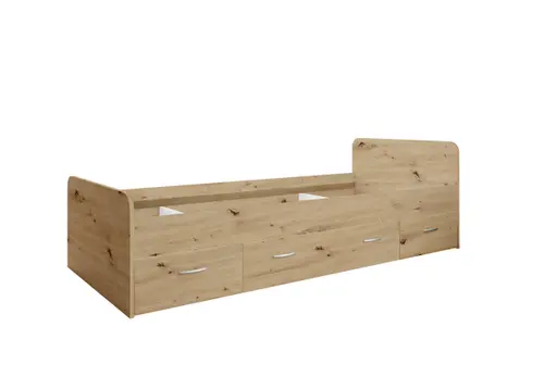 Kojenbett - Liegefläche ca. 90x200 cm, Artisan Eiche Nachbildung