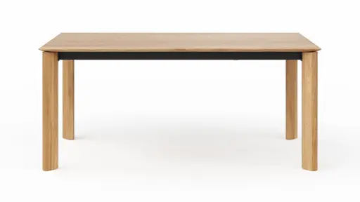 Esstisch Hillsboro - ausziehbar, LB ca. 180x95 cm, Wildeiche massiv