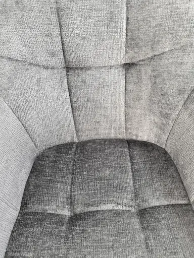 Armlehnstuhl MARLE - drehbar, Stoff, Anthrazit