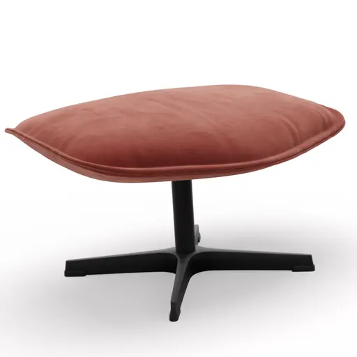 Hocker Helge - Stoff, Koralle