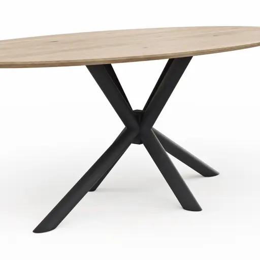 Esstisch Phoenix - LB ca. 240x110cm, Eiche, eco snow lackiert