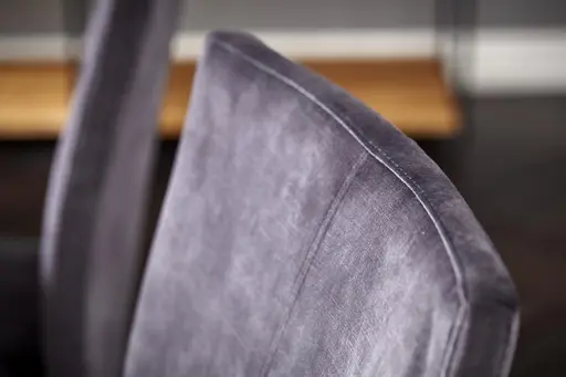 Stuhl 4110 - Stoff, Anthrazit