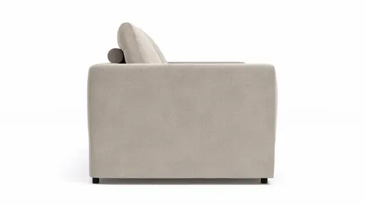 Sofa Stormy - 3-Sitzer, Stoff, Creme