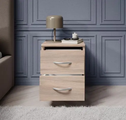 Kommode - B ca. 38 cm, Sonoma Eiche Nachbildung