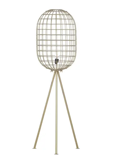 Stehleuchte Arthur - D. 41 cm, Goldfarben lackiert