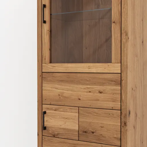 Highboard Hartford - Eiche massiv