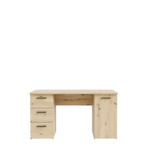 Schreibtisch FEENA- LB ca. 138x60 cm, Eiche Dekor