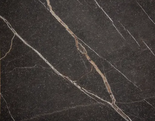 Konsolentisch Fano - BHT ca. 120x75x45 cm, HPL, Graubraun