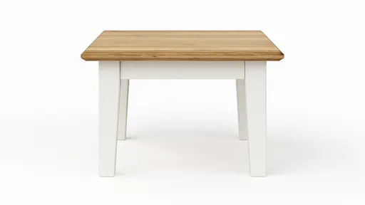 Beistelltisch Louisiana - LBH ca. 70x70x45 cm, Weiß