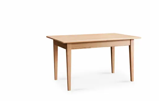 Esstisch - ausziehbar, LB ca. 130x90 cm, Kernbuche massiv