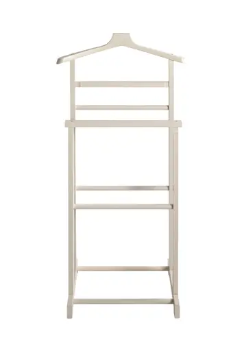 Herrendiener - B/H/T ca. 48x97x36 cm, Cremeweiß