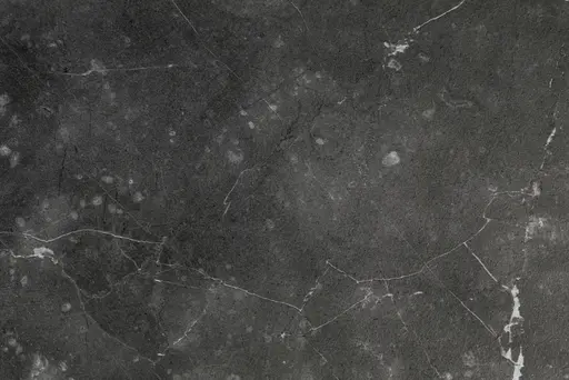 Beistelltisch - LB ca. 43x35 cm, Marmoroptik, Schwarz