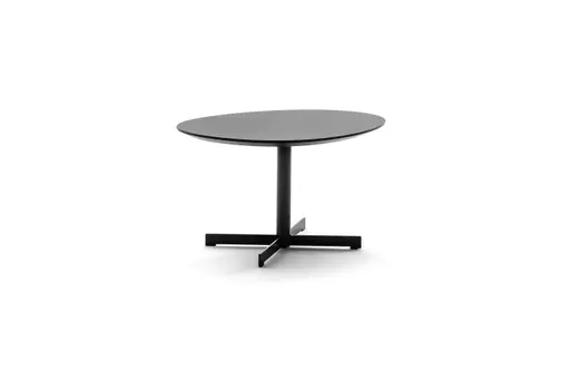 Beistelltisch Eir - LBH ca. 60x45x35 cm, MDF, Schwarz