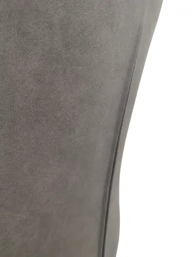 Stuhl MAUREEN - drehbar, Stoff, Grau