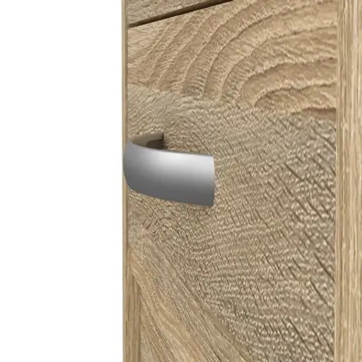 Schreibtisch - LB ca. 110x49 cm, Eiche Struktur Nachbildung