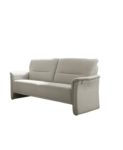 Sofa EM Melach - 2,5-Sitzer, Stoff, Natur