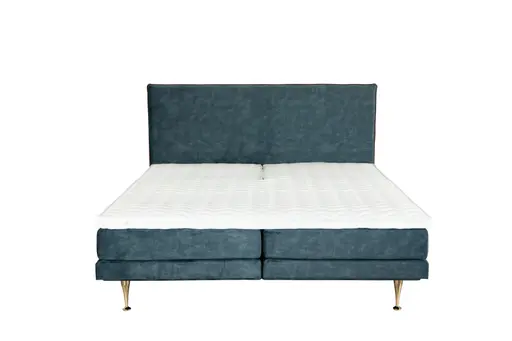 Boxspringbett mit Motor - Liegefläche ca. 180x200 cm, Petrol