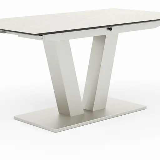 Esstisch Dinner - ausziehbar, LB ca. 160x 90 cm, HPL, Sand